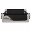 Picture of Easy-Going Sofa Slipcover Reversible Loveseat Sofa Cover Couch Cover for 2 Cushion Couch Furniture Protector with Elastic Straps for Pets Kids Dog Cat (Oversized Loveseat, Black/Beige)
