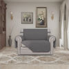 Picture of Easy-Going Oversized Chair Sofa Slipcover Reversible Sofa Cover Water Resistant Couch Cover Furniture Protector Cover with Elastic Straps for Pets Dog (Oversized Chair, Gray/Gray)