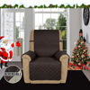 Picture of Easy-Going Recliner Sofa Slipcover Reversible Sofa Cover Water Resistant Couch Cover Furniture Protector with Elastic Straps for Pets Kids Children Dog Cat (Recliner, Chocolate/Beige)