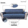 Picture of Easy-Going Chair Sofa Slipcover Reversible Sofa Cover Water Resistant Couch Cover Furniture Protector Cover with Elastic Straps for Pets Kids Children Dog Cat (Chair, Dark Blue/Light Blue)