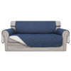 Picture of Easy-Going Sofa Slipcover Reversible Loveseat Sofa Cover Couch Cover for 2 Cushion Couch Furniture Protector with Elastic Straps for Pets Kids Dog Cat (Oversized Loveseat, Dark Blue/Ivory)