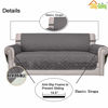 Picture of Easy-Going Chair Sofa Slipcover Reversible Sofa Cover Water Resistant Couch Cover Furniture Protector Cover with Elastic Straps for Pets Kids Children Dog Cat (Chair, Gray/Ivory)