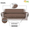 Picture of Easy-Going Oversized Chair Sofa Slipcover Reversible Sofa Cover Water Resistant Couch Cover Furniture Protector Cover with Elastic Straps for Pets Dog (Oversized Chair, Brown/Brown)