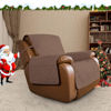 Picture of Easy-Going Oversized Recliner Cover Reversible Couch Cover Sofa Cover for Living Room Water Resistant Furniture Protector with Elastic Straps for Pets Dog (Oversized Recliner, Brown/Beige)