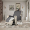 Picture of Easy-Going Recliner Chair Slipcover Reversible Sofa Cover Water Resistant Couch Cover Furniture Protector with Elastic Straps for Pets Dog (Recliner 22 inch, Gray/Ivory)