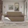 Picture of Easy-Going Sofa Slipcover Reversible Loveseat Sofa Cover Couch Cover for 2 Cushion Couch Furniture Protector with Elastic Straps for Pets Kids Dog Cat (Oversized Loveseat, Camel/Ivory)
