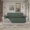 Picture of Easy-Going Sofa Slipcover Reversible Loveseat Sofa Cover Couch Cover for 2 Cushion Couch Furniture Protector with Elastic Straps for Pets Kids Dog Cat (Oversized Loveseat, Greyish Green/Beige)