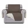 Picture of Easy-Going Chair Sofa Slipcover Reversible Sofa Cover Water Resistant Couch Cover Furniture Protector Cover with Elastic Straps for Pets Kids Children Dog Cat (Chair, Taupe/Ivory)