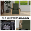 Picture of Easy-Going Recliner Chair Slipcover Reversible Sofa Cover Water Resistant Couch Cover Furniture Protector with Elastic Straps for Pets Dog (Recliner 22 inch, Army Green/Beige)