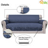 Picture of Easy-Going Oversized Chair Sofa Slipcover Reversible Sofa Cover Water Resistant Couch Cover Furniture Protector Cover with Elastic Straps for Pets Dog Cat (Oversized Chair, Dark Blue/Ivory)