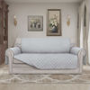 Picture of Easy-Going Sofa Slipcover Reversible Loveseat Sofa Cover Couch Cover for 2 Cushion Couch Furniture Protector with Elastic Straps for Pets Kids Dog Cat (Oversized Loveseat, Light Gray/Light Gray)