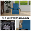 Picture of Easy-Going Recliner Chair Slipcover Reversible Sofa Cover Water Resistant Couch Cover Furniture Protector with Elastic Straps for Pets Dog (Recliner 22 inch, Peacock Blue/Beige)
