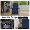 Picture of Easy-Going Recliner Chair Slipcover Reversible Sofa Cover Water Resistant Couch Cover Furniture Protector with Elastic Straps for Pets Dog (Recliner 22 inch, Navy/Ivory)