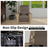 Picture of Easy-Going Recliner Chair Slipcover Reversible Sofa Cover Water Resistant Couch Cover Furniture Protector with Elastic Straps for Pets Dog (Recliner 22 inch, Taupe/Ivory)