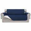 Picture of Easy-Going Sofa Slipcover Reversible Loveseat Sofa Cover Couch Cover for 2 Cushion Couch Furniture Protector with Elastic Straps for Pets Kids Dog Cat (Oversized Loveseat, Navy/Ivory)