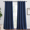 Picture of NICETOWN Navy Blackout Curtains 108" Long for Living Room, 55" W, Set of 2, Thermal Insulated Window Treatment Light Reducing Room Darkening Drapes for Boys Kids Bedroom, Classroom, Apartment