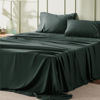Picture of Bedsure Queen Sheet Set - 4 Pieces Soft Queen Size Sheets - Breathable & Cooling - Hotel Luxury - Easy Care Polyester Microfiber Bedding for Women, Men, Forest Green