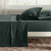 Picture of Bedsure Queen Sheet Set - 4 Pieces Soft Queen Size Sheets - Breathable & Cooling - Hotel Luxury - Easy Care Polyester Microfiber Bedding for Women, Men, Forest Green
