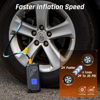 Picture of OlarHike Cordless Tire Inflator Portable Air Compressor-Dual Mode Inflation,12V Auto Air Pump for Car Tires, Bicycle, Bike, Motorcycle, Smart Electric Pump with LED Light & Digital Pressure Gauge