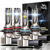 Picture of RENO 9005 9006 Bulb Combo, 9005 9006 Fog Lights Bulb, 9005 9006 Light Bulbs Fanless In Line HB3 HB4 Car Fog Bulb Plug and Play, Pack of 4