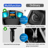 Picture of Car Cigarette Lighter Splitter, 2-Socket Cigarette Lighter Adapter with LED Voltmeter, Dual USB QC3.0 Type-C 20W PD Fast Car Charger, 12V/24V Car Splitter Adapter for Smart Phone GPS Dash Cam