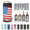 Picture of Frost Buddy Universal Can Cooler - Fits all - Stainless Steel Can Cooler for 12 oz & 16 oz Regular or Slim Cans & Bottles - Stainless Steel
