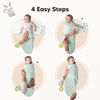 Picture of 3-Pack Organic Baby Swaddle Sleep Sacks - Newborn Swaddle Sack, Ergonomic Baby Swaddles 0-3 Months, Swaddles for Newborns,Baby Sleep Sack,Baby Swaddle Blanket Wrap,Baby Essentials (Beach Day)