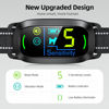 Picture of FAFAFROG Dog Bark Collar, Rechargeable Smart Collar, Anti Barking Training Collar with 5 Adjustable Sensitivity Beep Vibration, Bark Collar for Large Medium Small Dogs (Black)