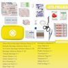 Picture of First Aid Kit Car Home Emergency Essential Kit - 275Pcs Basic Hiking Supplies Survival Gear First Aid Kits Camping Backpacking Sports Yellow YIDERBO