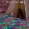 Picture of Joiedomi Glow in The Dark Blanket - Unicorns Gifts for Girls Age 2 3 4 5 6 7 8 9 10 11 12 Year Old - Soft Cozy Flannel Kids Throw Blanket - Birthday Bedroom Decor 50"×60"