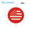 Picture of AUCELI 4 Pack Car Cup Holder Coasters, American Flag US Flag Insert Car Cup Coaster, 2.75 Inch Anti Slip Shockproof Embedded Drink Mat, Universal Vehicle Interior Decor Accessories