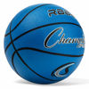 Picture of Champion Sports Rubber Intermediate Basketball, Heavy Duty - Pro-Style Basketballs, and Sizes - Premium Basketball Equipment, Indoor Outdoor - Sports Education Supplies (Size 6, Blue)
