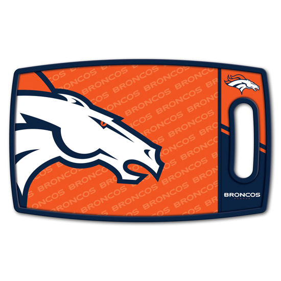 Picture of YouTheFan NFL Denver Broncos Logo Series Cutting Board