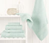 Picture of Cotton Paradise 6 Piece Towel Set, 100% Cotton Soft Absorbent Turkish Towels for Bathroom, 2 Bath Towels 2 Hand Towels 2 Washcloths, Mint Towel Set