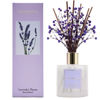 Picture of Cocorrína Premium Reed Diffuser Set with Preserved Baby's Breath & Cotton Stick Lavender Thyme | 6.7oz Scent Fragrance Lavender Oil Diffuser for Bedroom Bathroom Home Décor