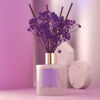 Picture of Cocorrína Premium Reed Diffuser Set with Preserved Baby's Breath & Cotton Stick Lavender Thyme | 6.7oz Scent Fragrance Lavender Oil Diffuser for Bedroom Bathroom Home Décor