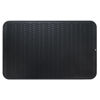 Picture of MicoYang Silicone Dish Drying Mat for Multiple Usage,Easy clean,Eco-friendly,Heat-resistant Silicone Mat for Kitchen Counter or Sink,Refrigerator or Drawer Liner Black XXXL 28 inches x 18 inches