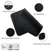 Picture of MicoYang Silicone Dish Drying Mat for Multiple Usage,Easy clean,Eco-friendly,Heat-resistant Silicone Mat for Kitchen Counter or Sink,Refrigerator or Drawer Liner Black XXXL 28 inches x 18 inches