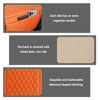 Picture of Upgraded Car Center Console Cover,Microfiber Leather Car Armrest Cover Cushion with 2 Storage Bags,Universal Car Armrest Storage Box Car Interior Accessories for Most Cars (Orange)