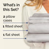 Picture of Twin 4 Piece Sheet Set - Breathable & Cooling Bed Sheets - Hotel Luxury Bed Sheets for Women, Men, Kids & Teens - Bedding with Deep Pockets & Easy Fit - Soft and Wrinkle Free - Twin French Grey Sheets