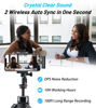 Picture of NPTCL Wireless Lavalier Microphone for iPhone 15 Android iPad - Cordless USB-C Mic Lightning for Video Recording Vlog, Crystal Clear Sound, Noise Reduction