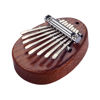 Picture of 8 Key Mini Kalimba Thumb Piano Solid Wood Finger Piano Portable Marimba with Lanyard, Gift for Kids Adults Beginners