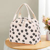 Picture of Bluboon Lunch Bag for Women Men Cute Corduroy Lunch Tote Bags Reusable Insulated Lunch Box Large Capacity Reusable Insulated Cooler for Work Picnic or Travel (Corduroy floral)
