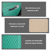 Picture of Upgraded Car Center Console Cover,Microfiber Leather Car Armrest Cover Cushion with 2 Storage Bags,Universal Car Armrest Storage Box Car Interior Accessories for Most Vehicles (Turquoise)