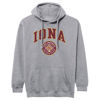 Picture of Barnesmith Iona University Iona Gaels Hooded Sweatshirt, Heritage, Charcoal Grey, Small