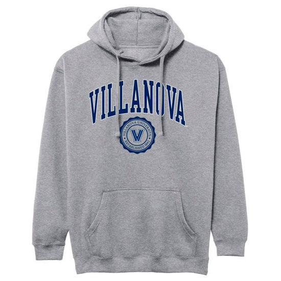 Picture of Barnesmith Villanova University Wildcats Hooded Sweatshirt, Heritage, Charcoal Grey, Small
