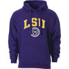 Picture of Barnesmith Louisiana State University LSU Tigers Hooded Sweatshirt, Heritage, Purple, Small