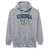 Picture of Barnesmith UVA University of Virginia Cavaliers Hooded Sweatshirt, Heritage, Charcoal Grey, XX-Large