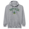 Picture of Barnesmith Trinity College Bantams Hooded Sweatshirt, Heritage, Charcoal Grey, X-Large
