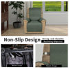 Picture of Easy-Going Recliner Chair Slipcover Reversible Sofa Cover Water Resistant Couch Cover Furniture Protector with Elastic Straps for Pets Dog (Recliner 22 inch, Greyish Green/Beige)